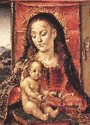 BERRUGUETE, Pedro Virgin and Child  inxt oil on canvas